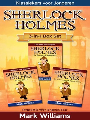cover image of Sherlock voor Kinderen 3-in-1 Box Set door Mark Williams